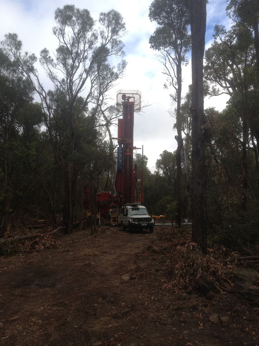 Kennedy Drilling field photo