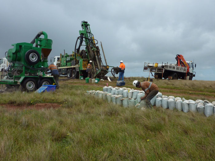 Kennedy Drilling field photo